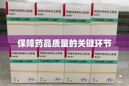 西安保障药品质量的关键环节