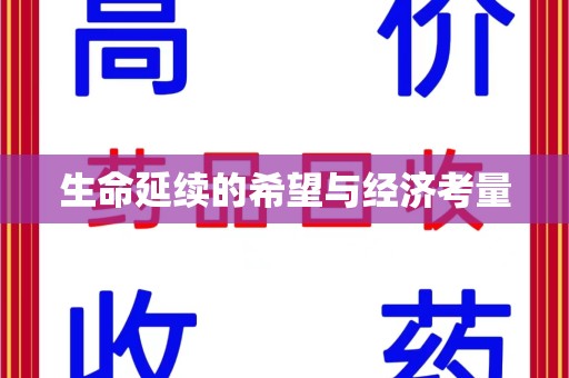西安生命延续的希望与经济考量