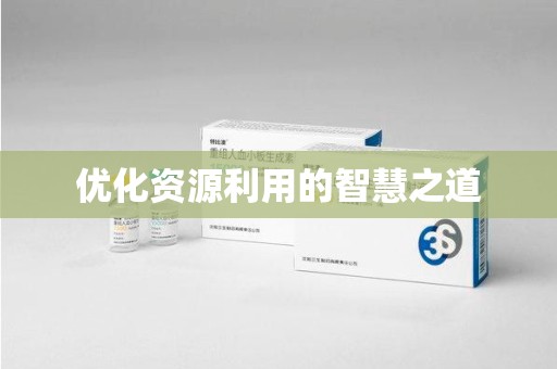 西安优化资源利用的智慧之道